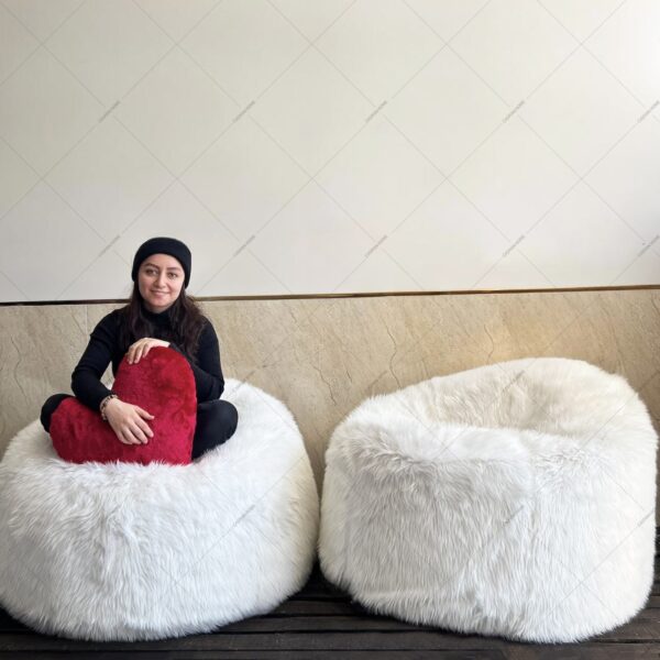 مبل شنی کامفیP (روکش خز)-Comfy