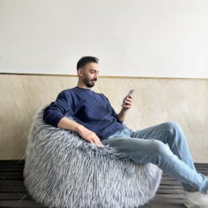 خرید مبل شنی کامفیP (روکش خز)Comfy|مبل شنی کاسپین هوم