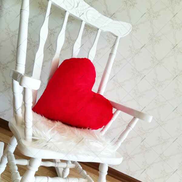 کوسن قلبی(پارچه ترک)Heart-t