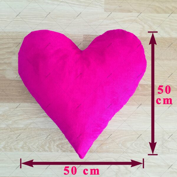کوسن قلبی(پارچه ترک)Heart-t
