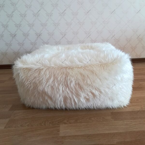 پاف70مکعبیP(پارچه خز)pouf