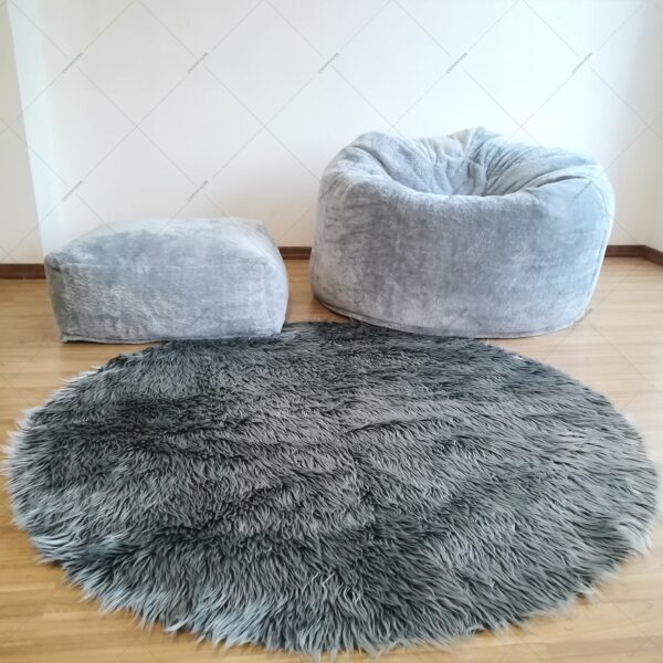 پاف70مکعبیT(پارچه حوله ای)pouf