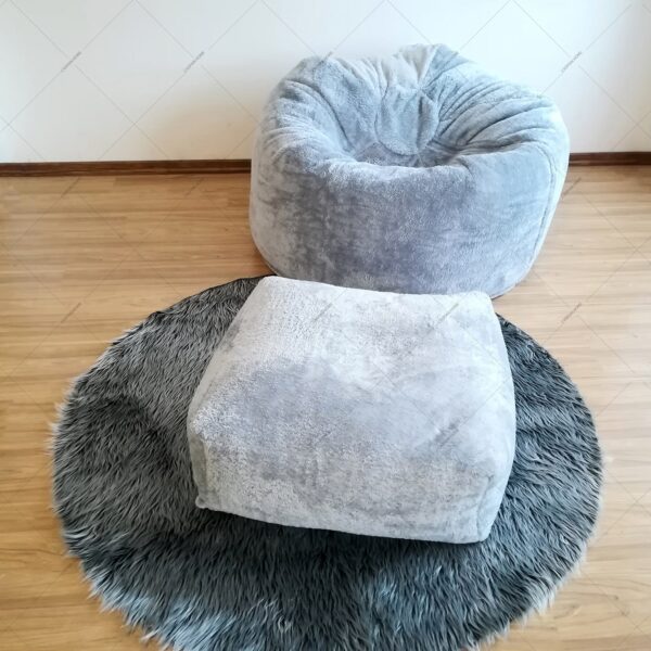 پاف70مکعبیT(پارچه حوله ای)pouf