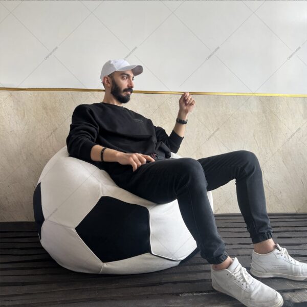 مبل شنی طرح توپ فوتبال(پارچه ترک)